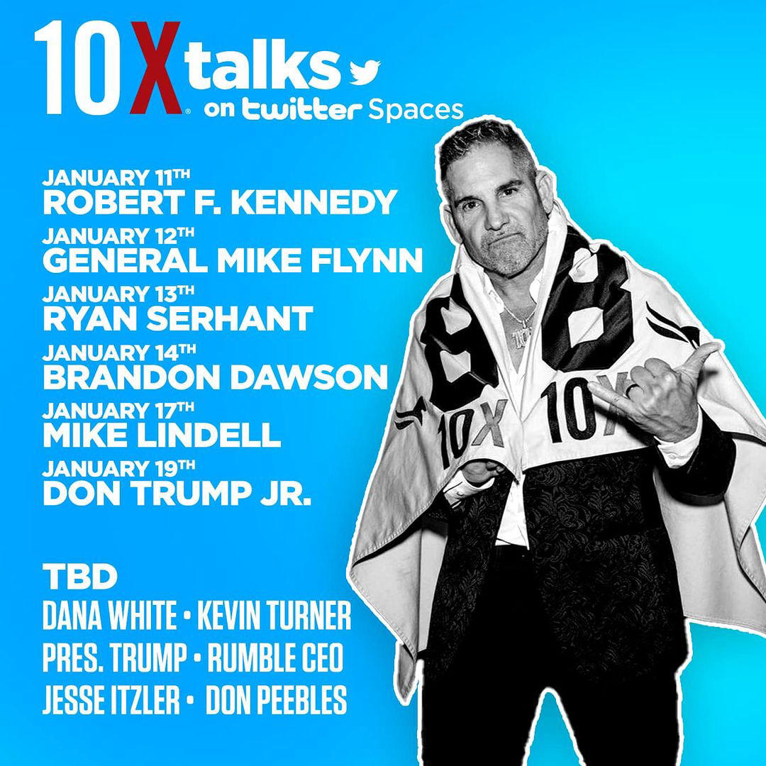 10X Talks - live interviews with the biggest players on the planet